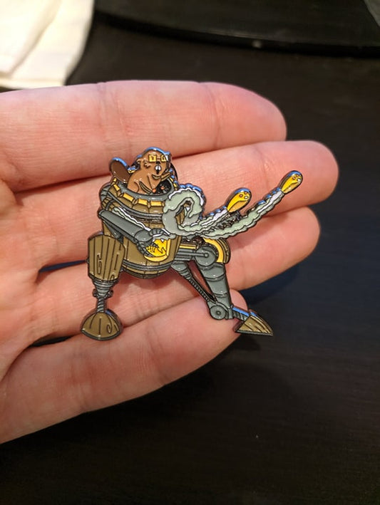 Overlords of Infamy Pins: Monsieur Beavereaux