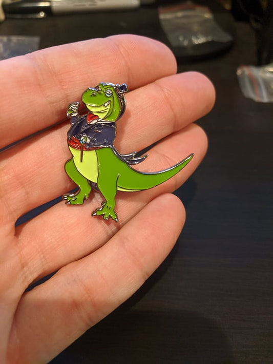 Overlords of Infamy Pins: Tyrano DeBergerac